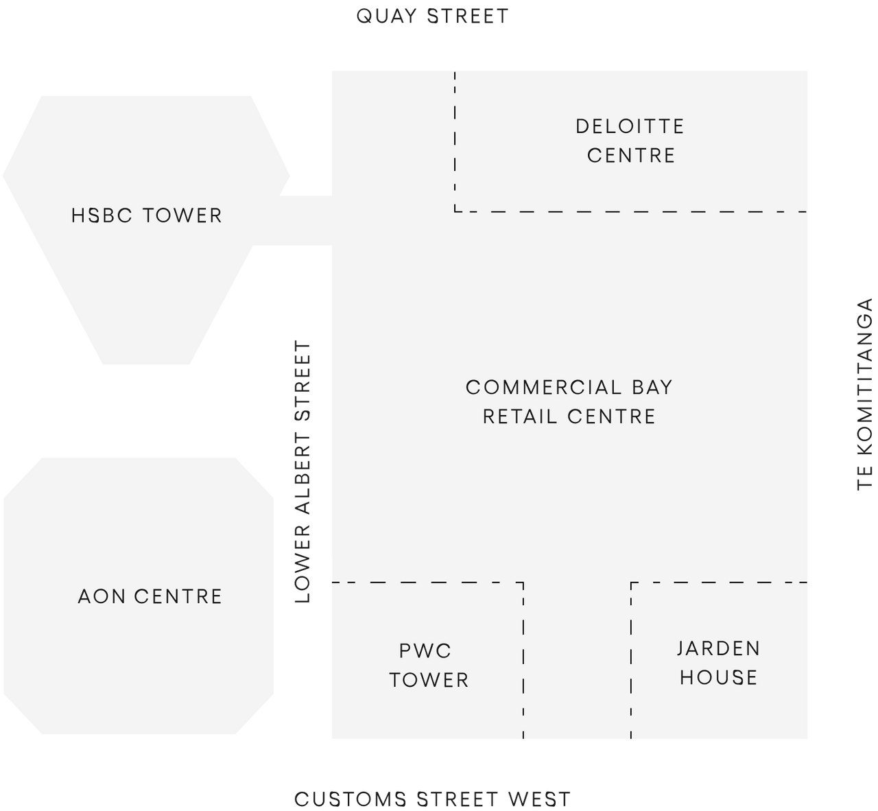 Commercial Bay Map